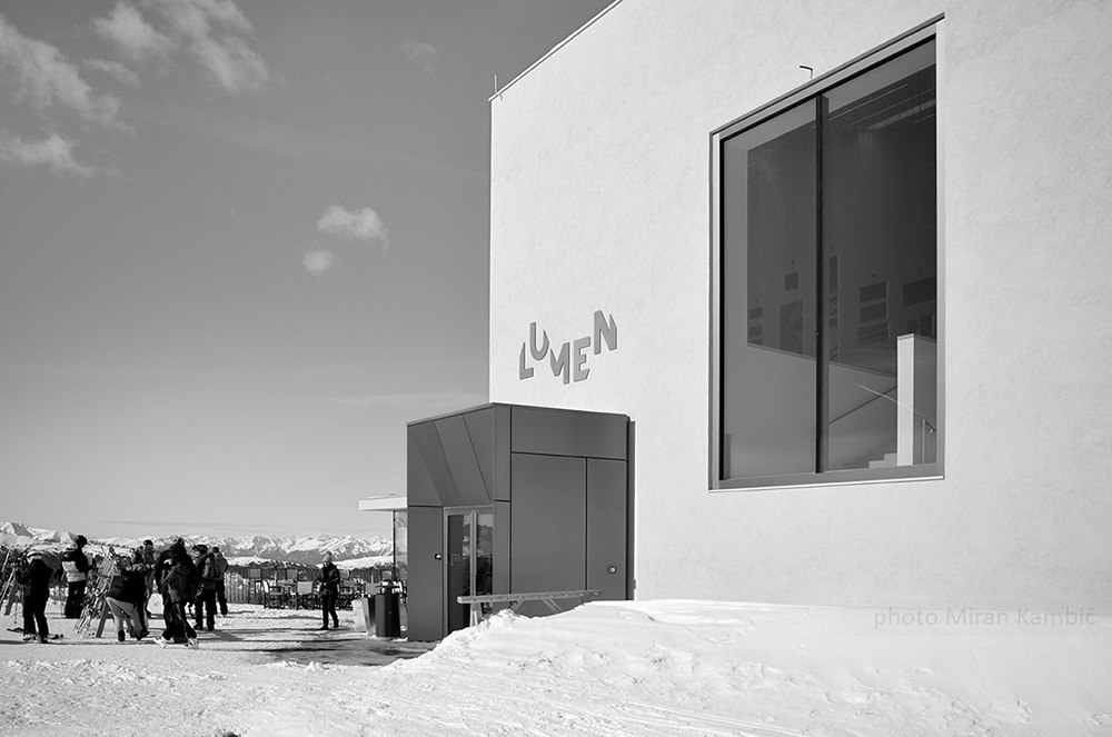 LUMEN –– Museum of Mountain Photography and AlpiNN Food Space - Restaurant, Mount Kronplatz - Plan de Corones  Italy